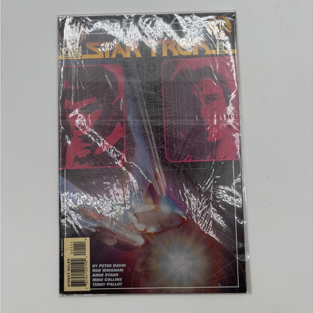 Sci-Fi Comic Book with Vibrant Cover Art